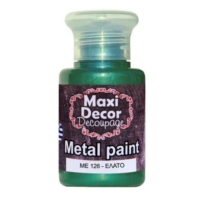 Ακρυλικό Μεταλλικό Χρώμα 60ml Maxi Decor Έλατο ΜE126_ME126060